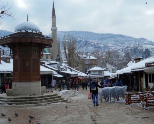  Bosna&Hersek-Saraybosna, Başçarşı Sebil Çesmesi
