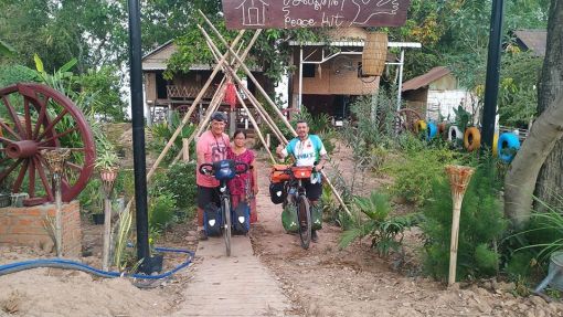  Peace Hut Bungalov,Mekong,Kamboçya