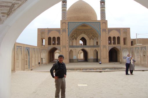 Agha Bozorg Cami,Kashan,İran 
