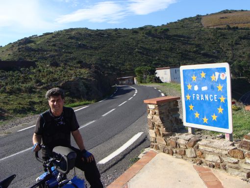  Fransa İspanya Sınırı, Portbou,Fransa