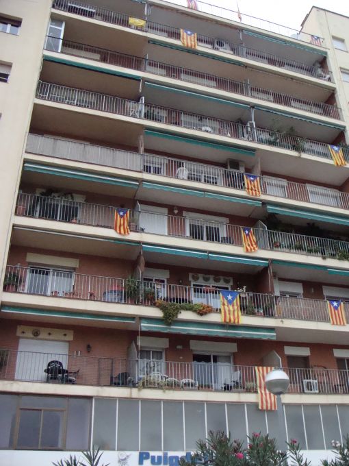  Katalan Bayrakları,Barcelona,İspanya