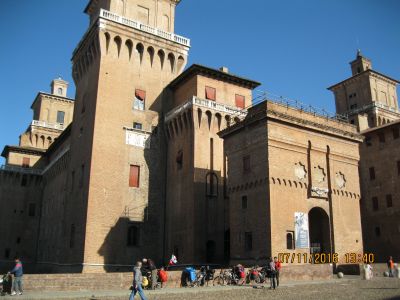 Estense Kalesi,Ferrara,İtalya 